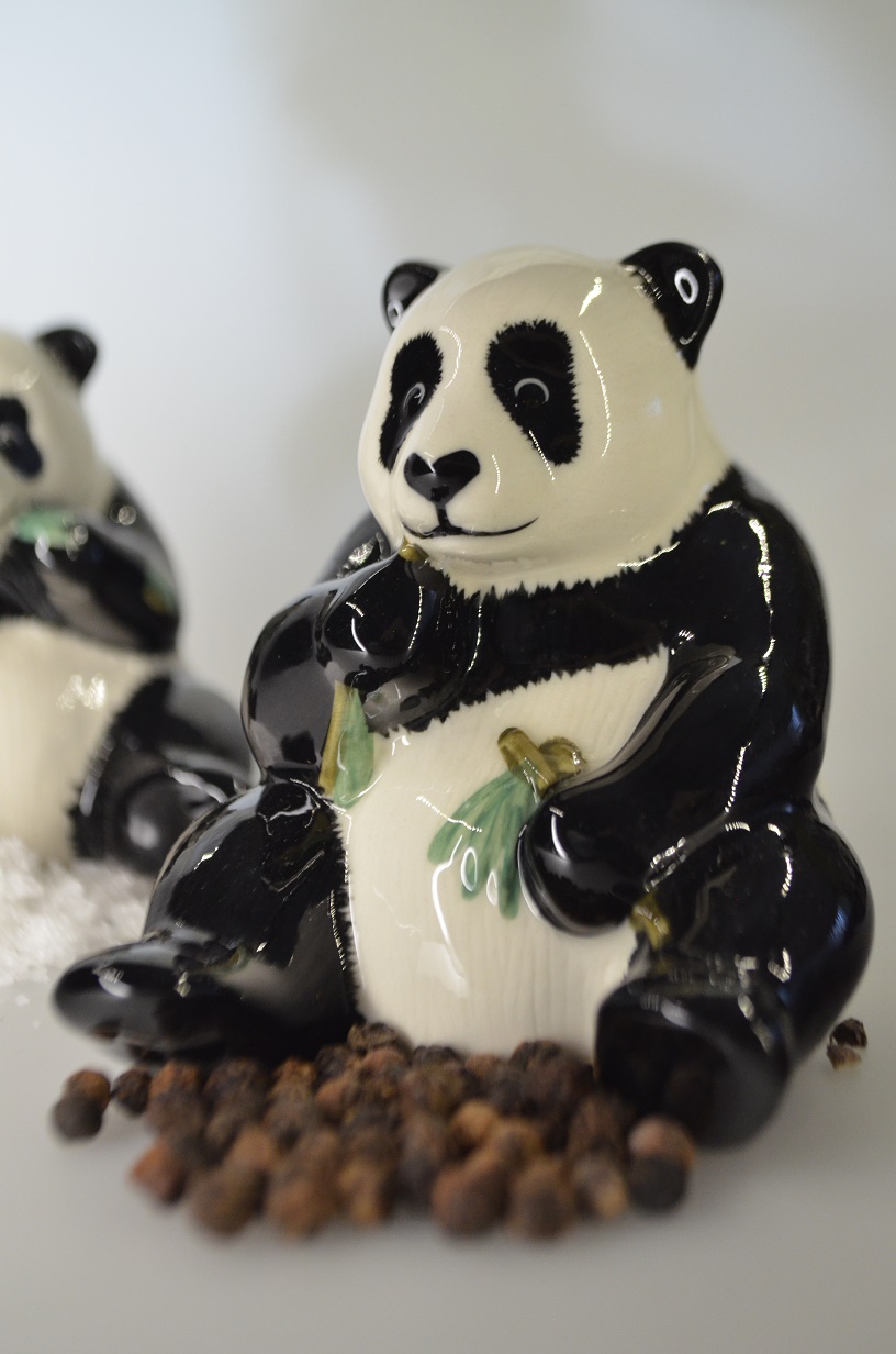 Panda Salz und Pfeffer Streuer Set