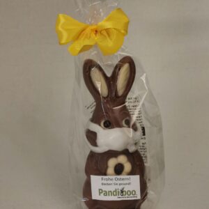 Schokolade Osterhase mit Maske - Sonderedition