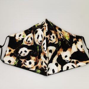Community Maske / Alltagsmaske,  Motiv Pandas