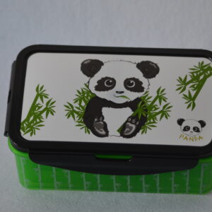 Frischhaltedose mit 2 praktischen Einsätzen Motiv "Panda"
