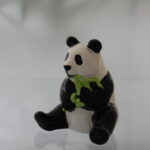 Giant Panda-Keramikfigur, handbemalt