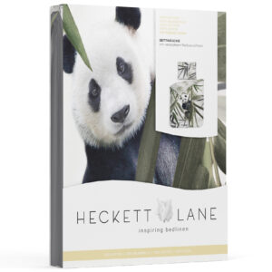Bettwäsche Set 155x220 (80x80) Panda & Bambus