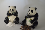 Panda Salz und Pfeffer Streuer Set